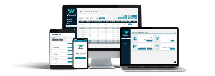 screenshot of Worksana