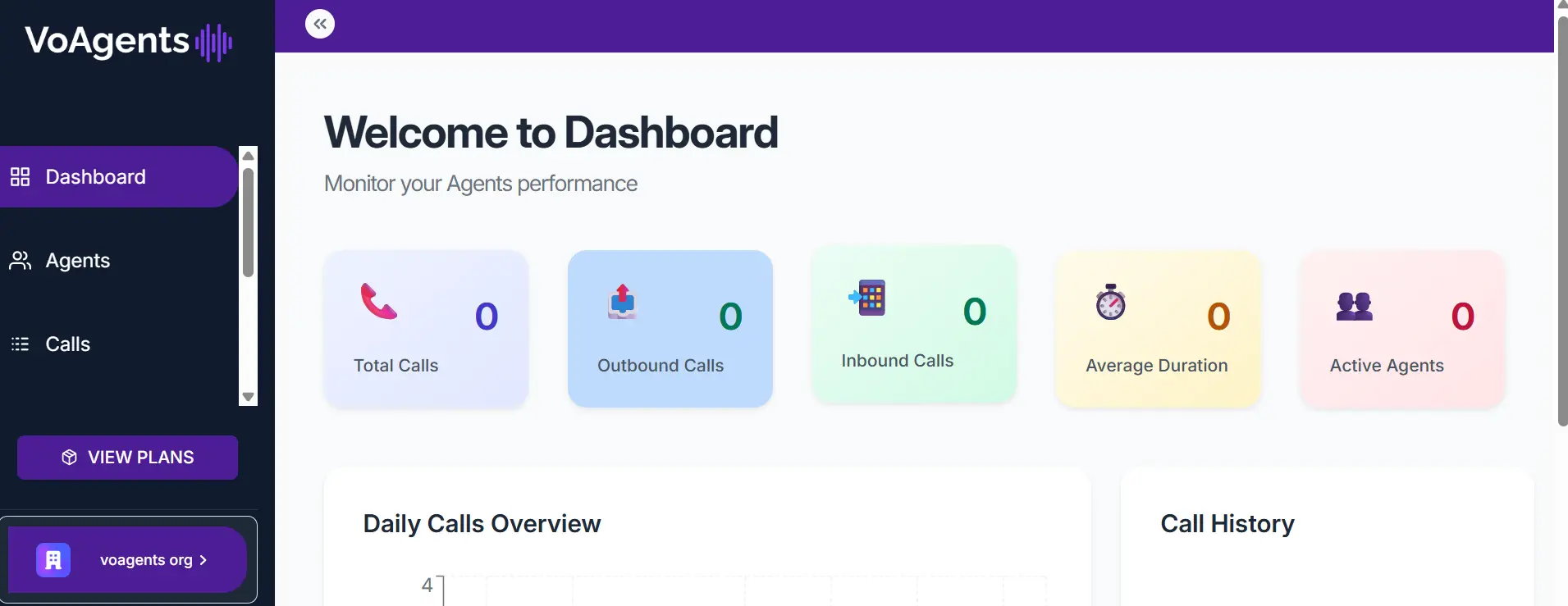 screenshot of VoAgents