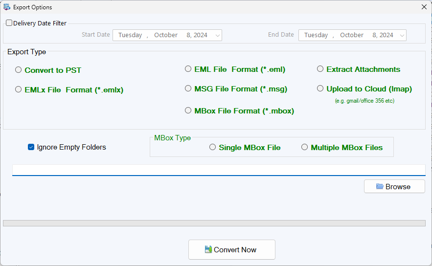 screenshot of Softaken OLM to PST Converter