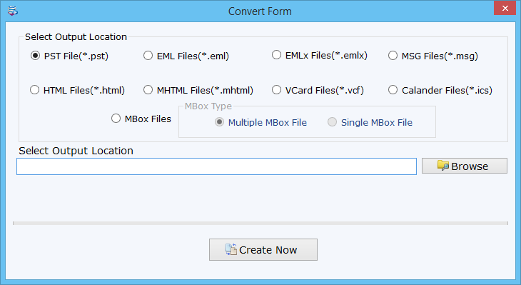 screenshot of Softaken TGZ to MBOX Converter Tool