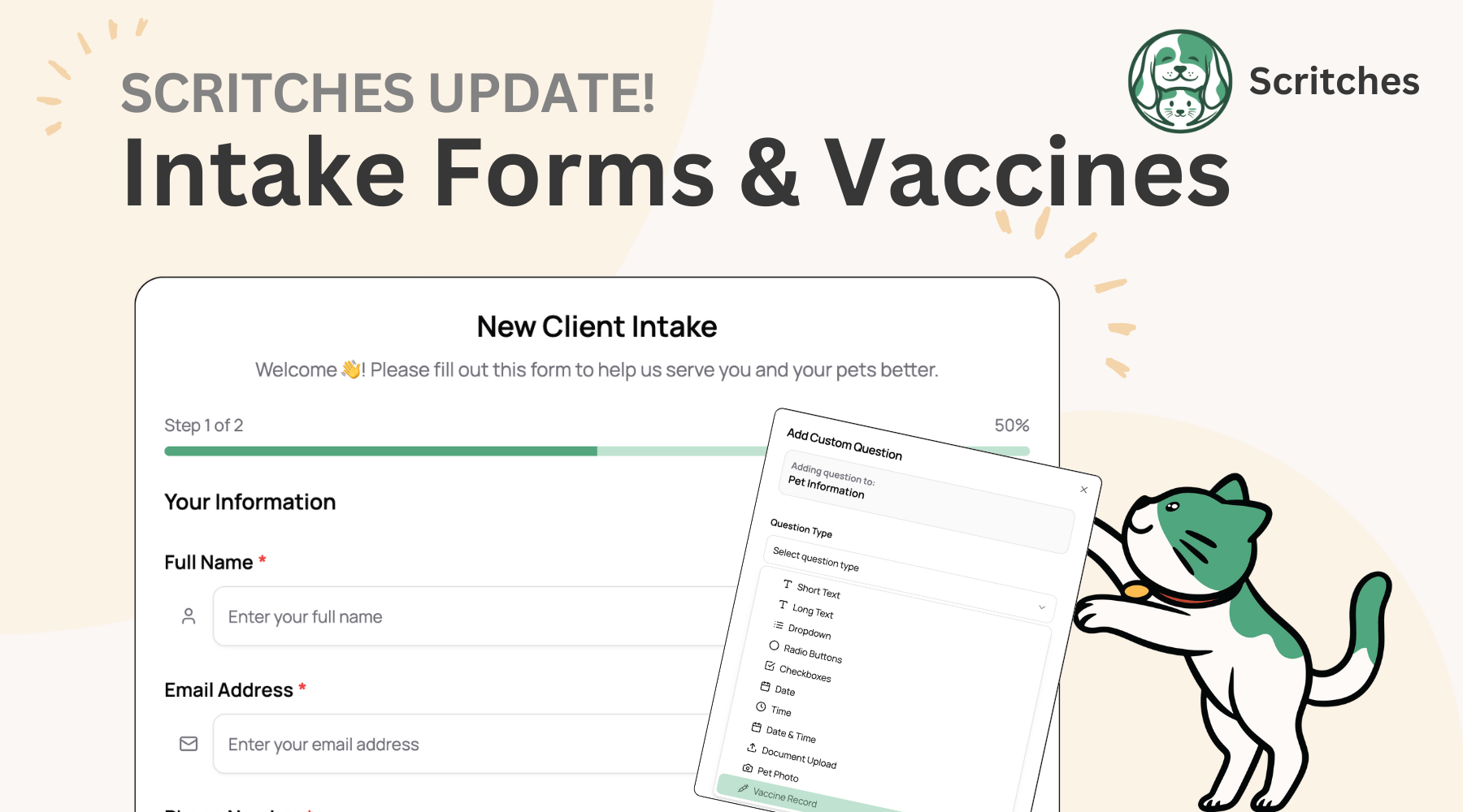 screenshot of Scritches