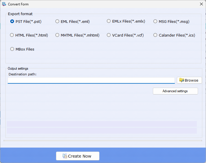 screenshot of Softaken TGZ to PST Converter Tool