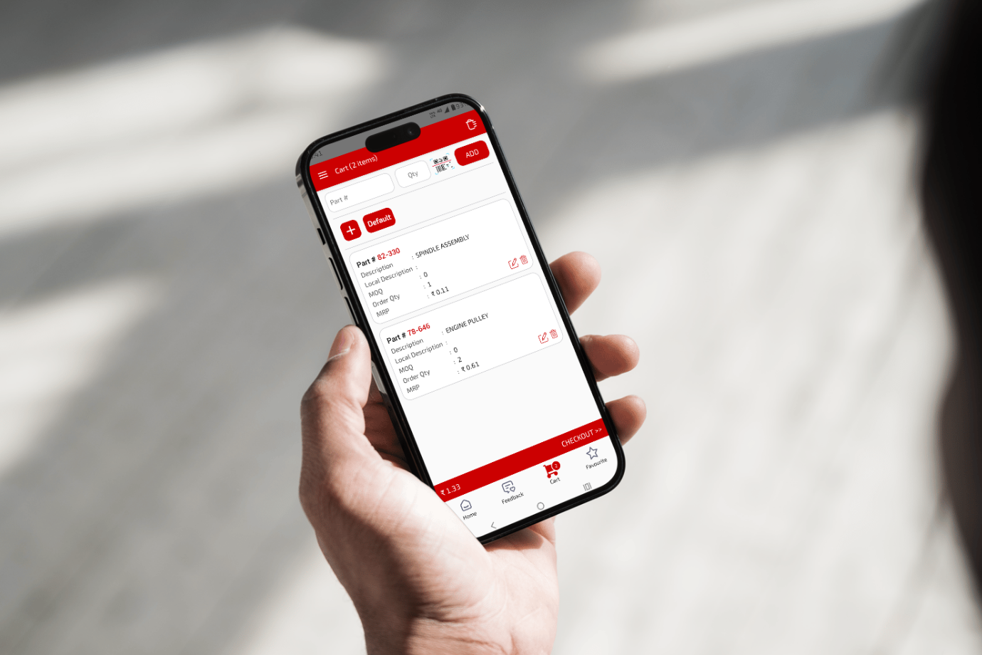 screenshot of Intelli Commerce