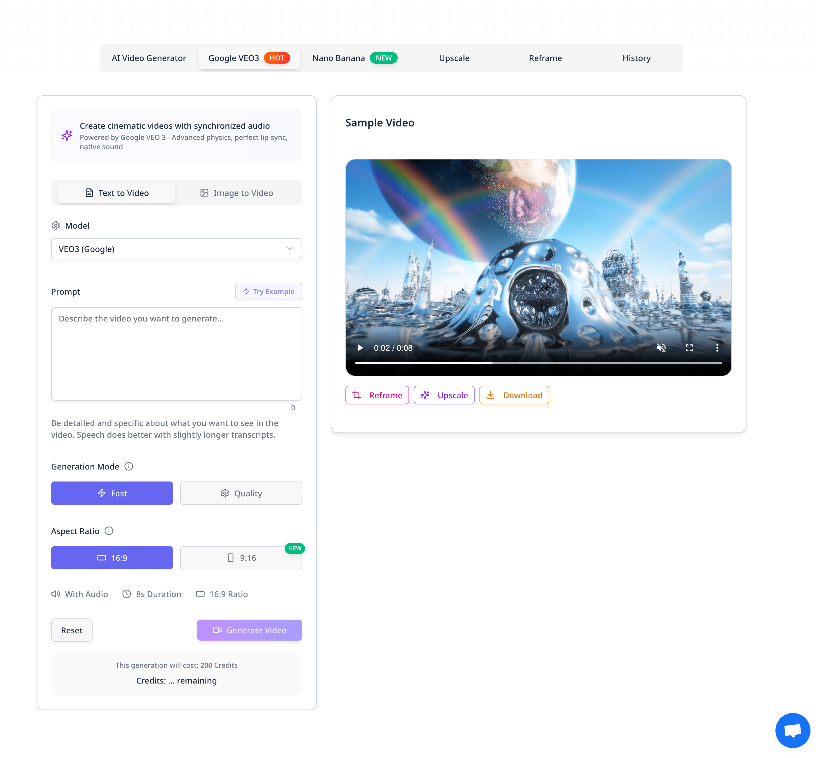 screenshot of Plexigen AI – Cinematic Video Maker with Native Sound