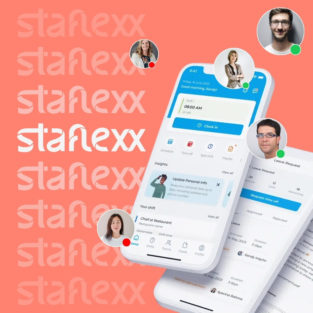 screenshot of Staflexx