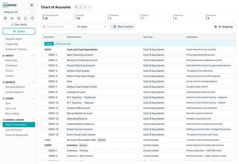 screenshot of reSpark Software