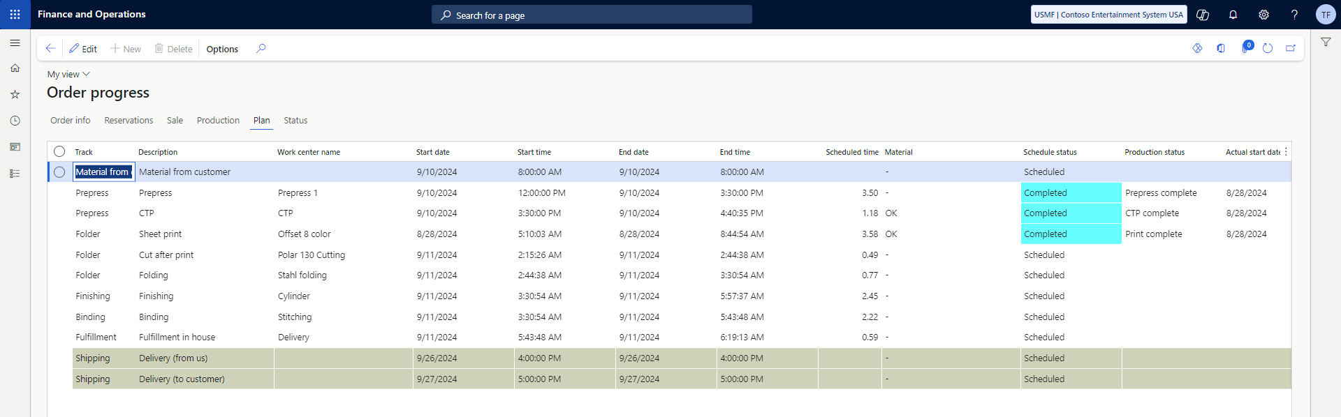screenshot of DynamicsPrint®