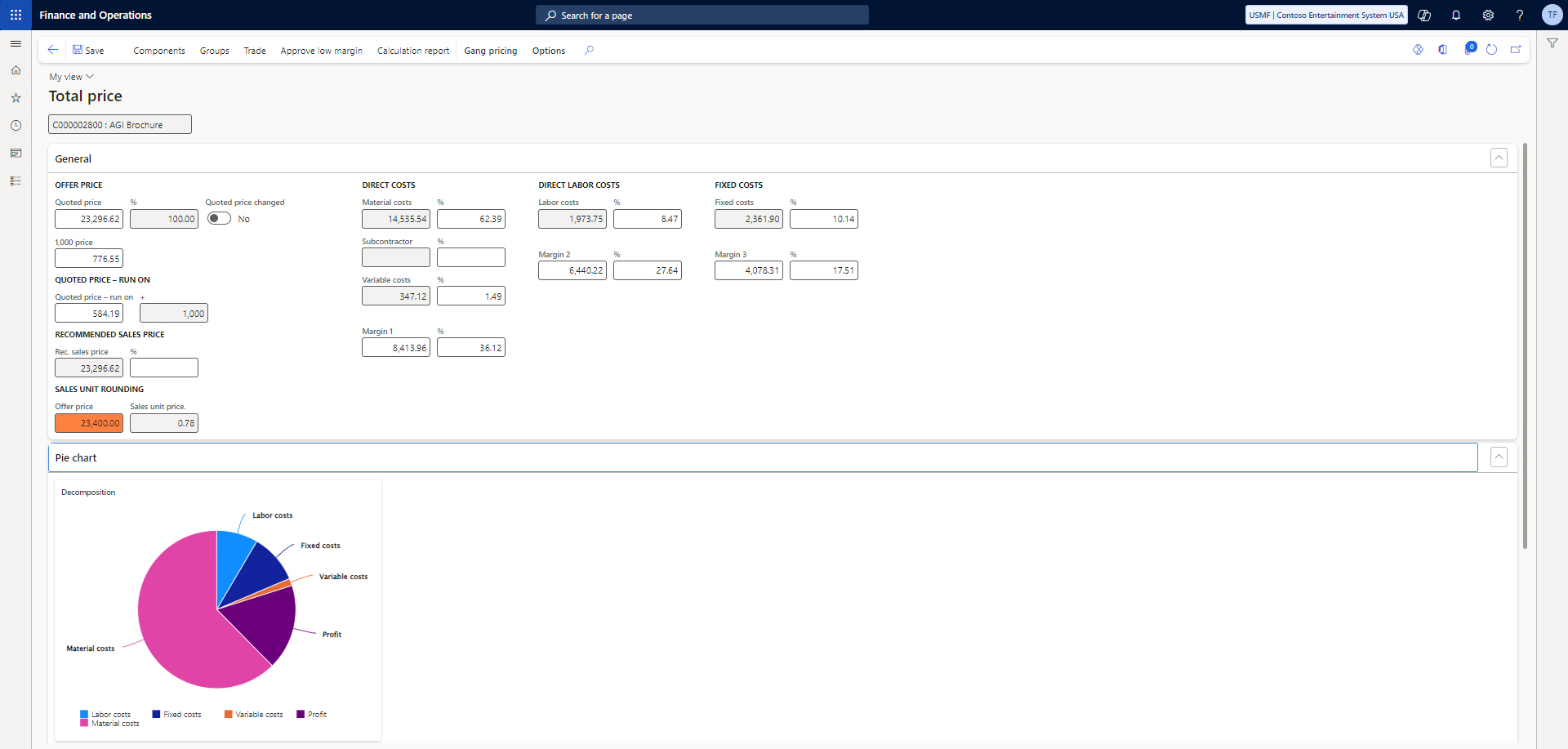 screenshot of DynamicsPrint®