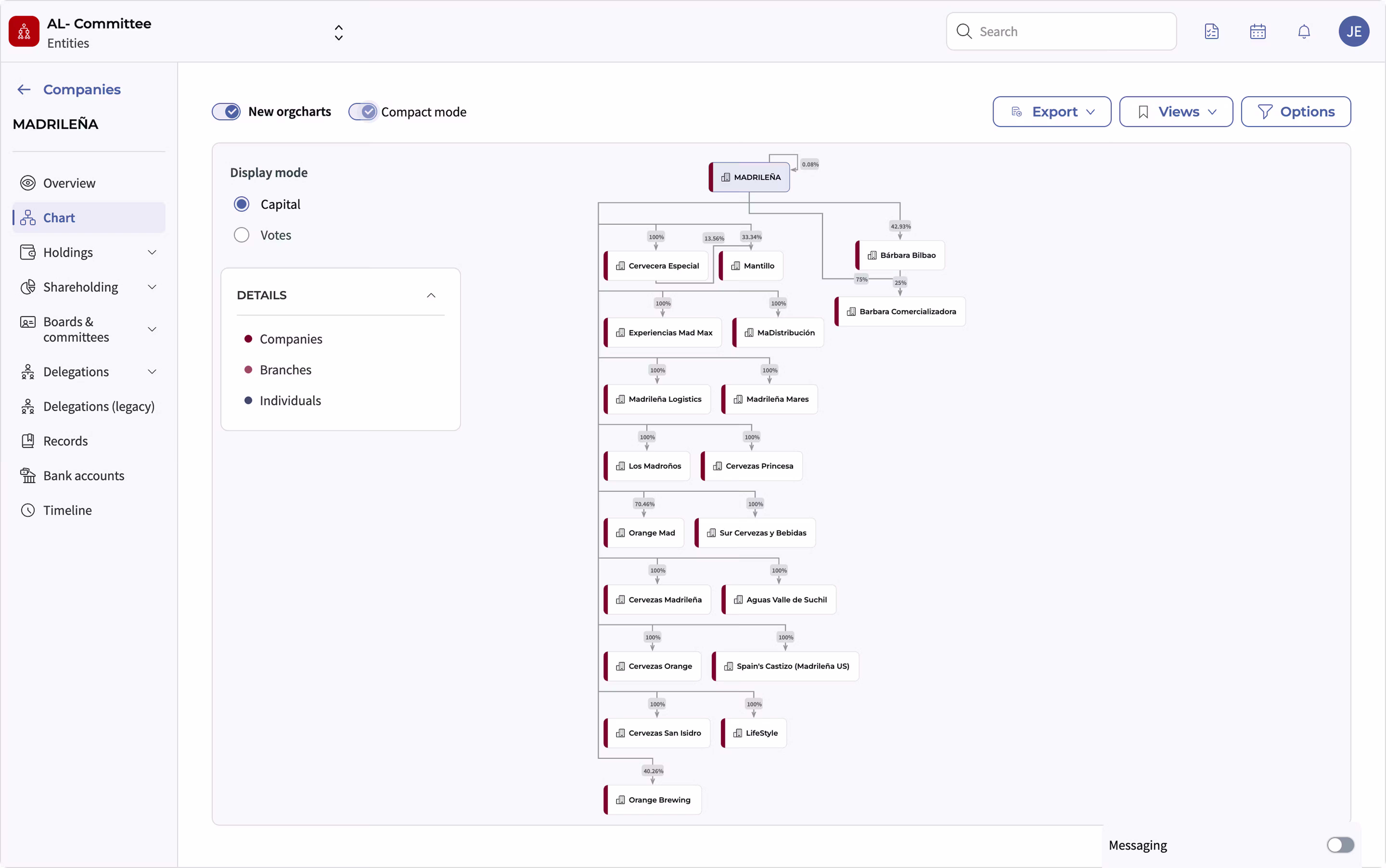 screenshot of DiliTrust