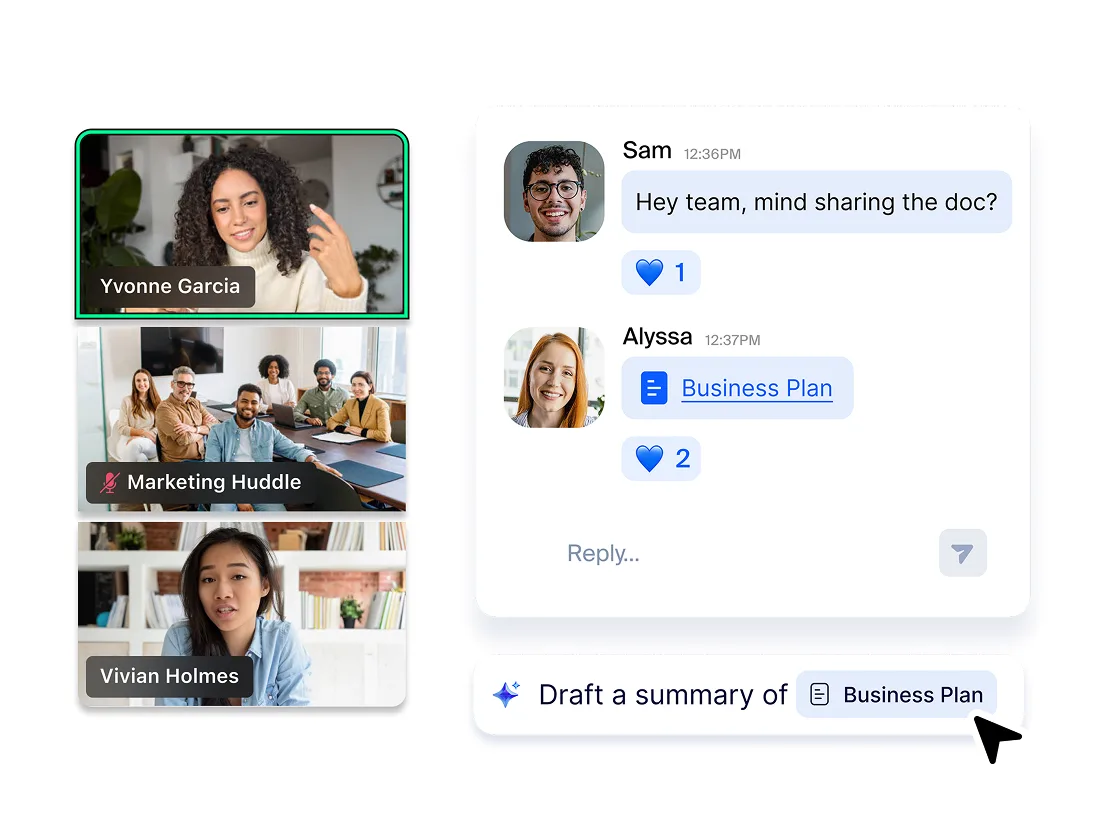 screenshot of Zoom Workplace