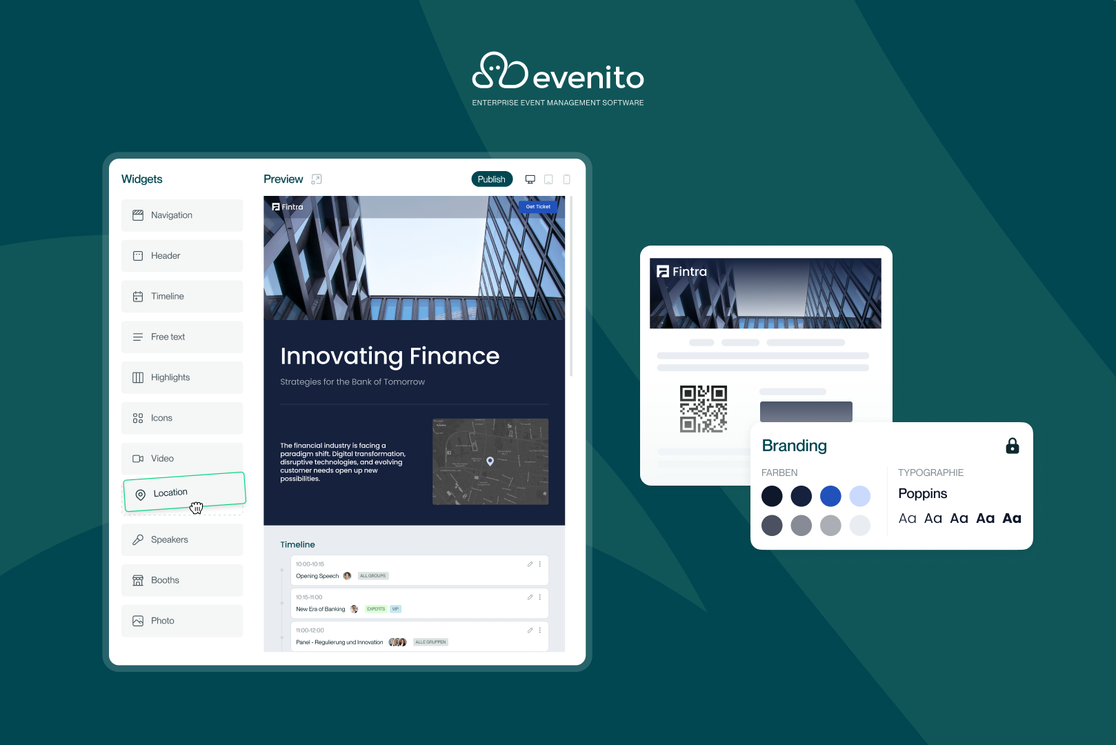 screenshot of evenito