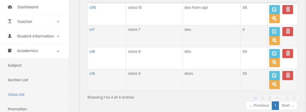 screenshot of ICTSchool