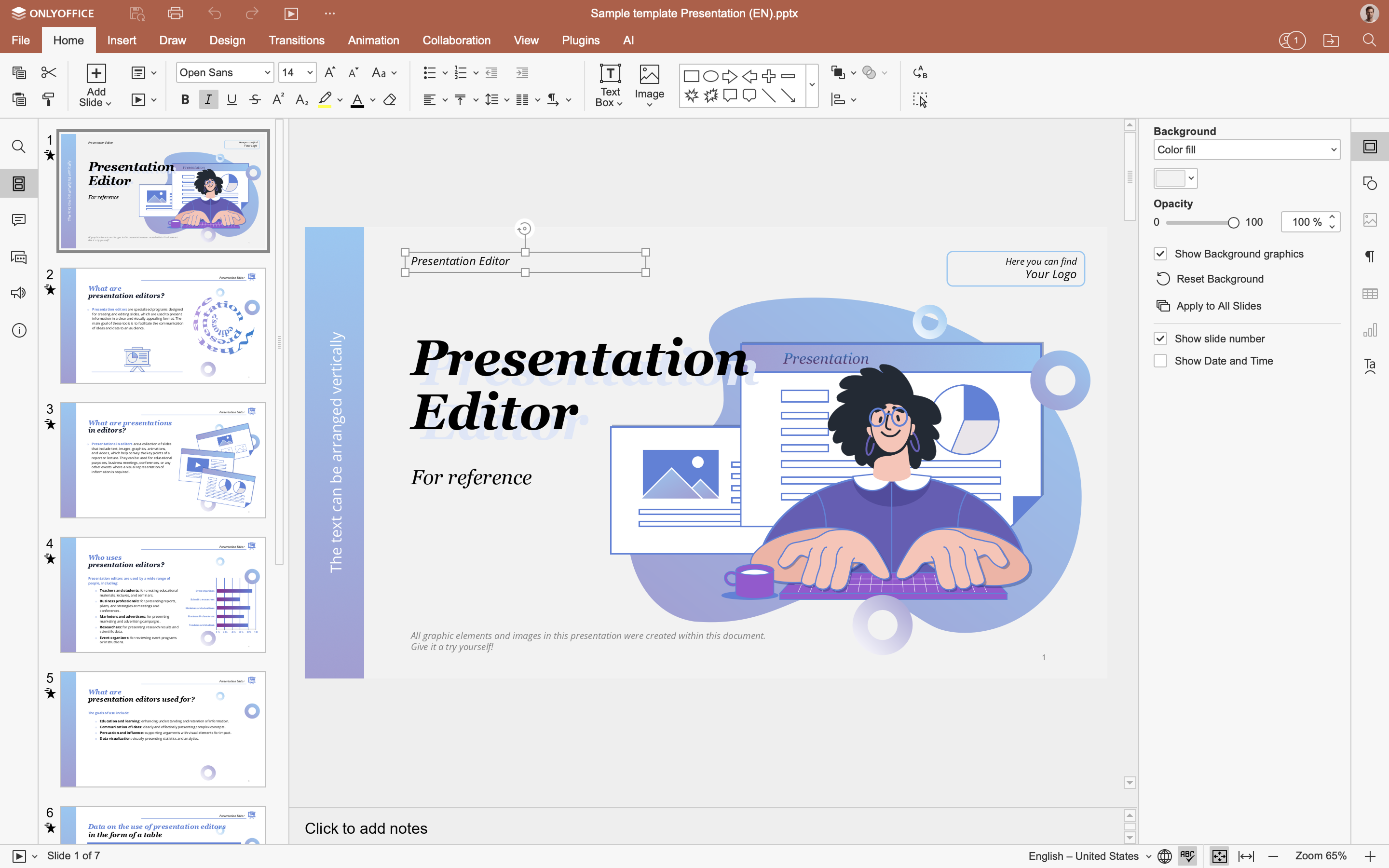 screenshot of ONLYOFFICE Docs