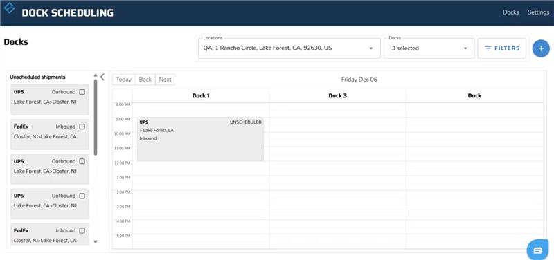 screenshot of FreightPOP