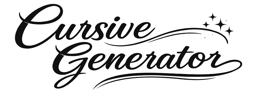 Cursive Generator Pro logo