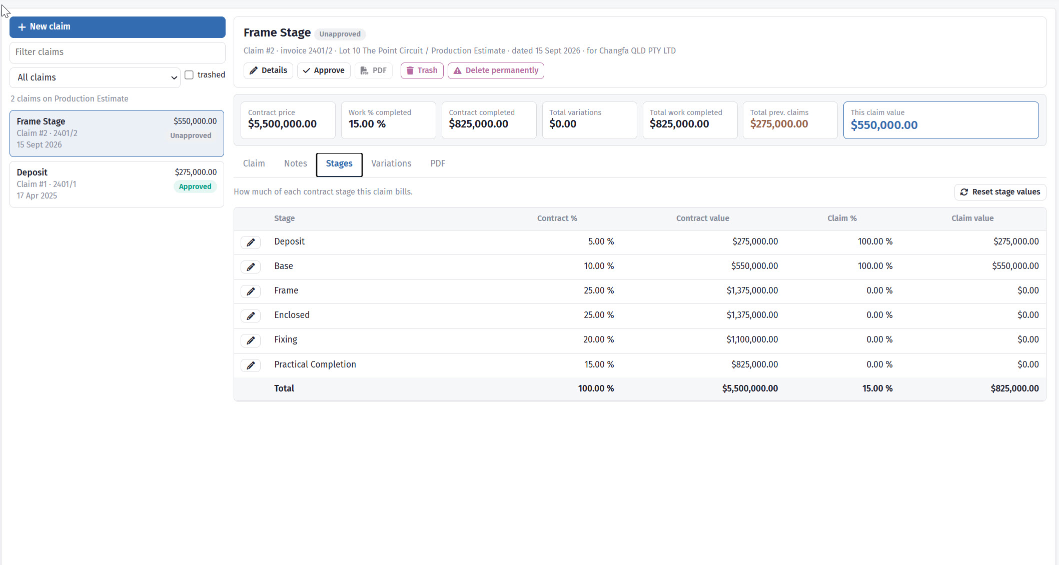 screenshot of SmarteBuild