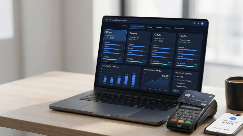 Top Payment Processing Software in the USA for 2026: Compare Fees, Features, Security and Best Use Cases