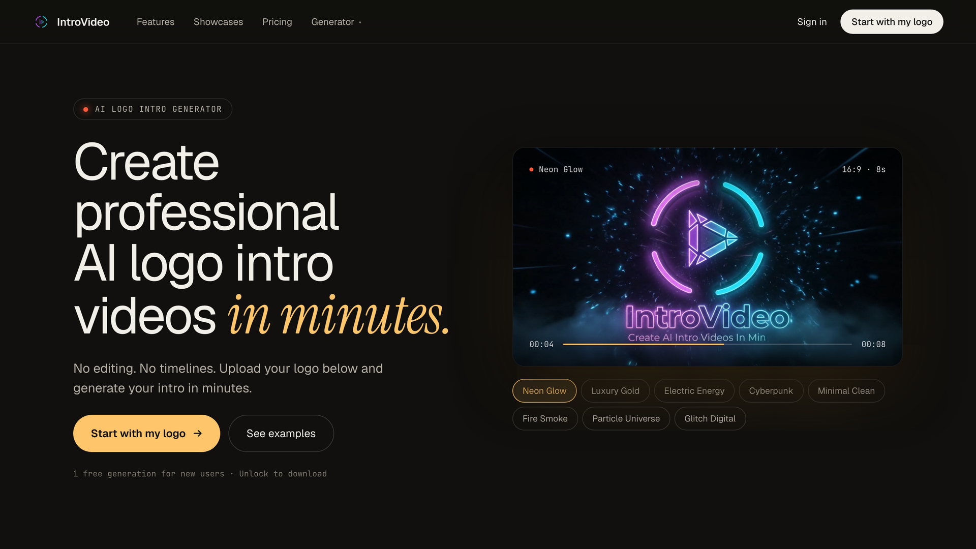 screenshot of IntroVideo