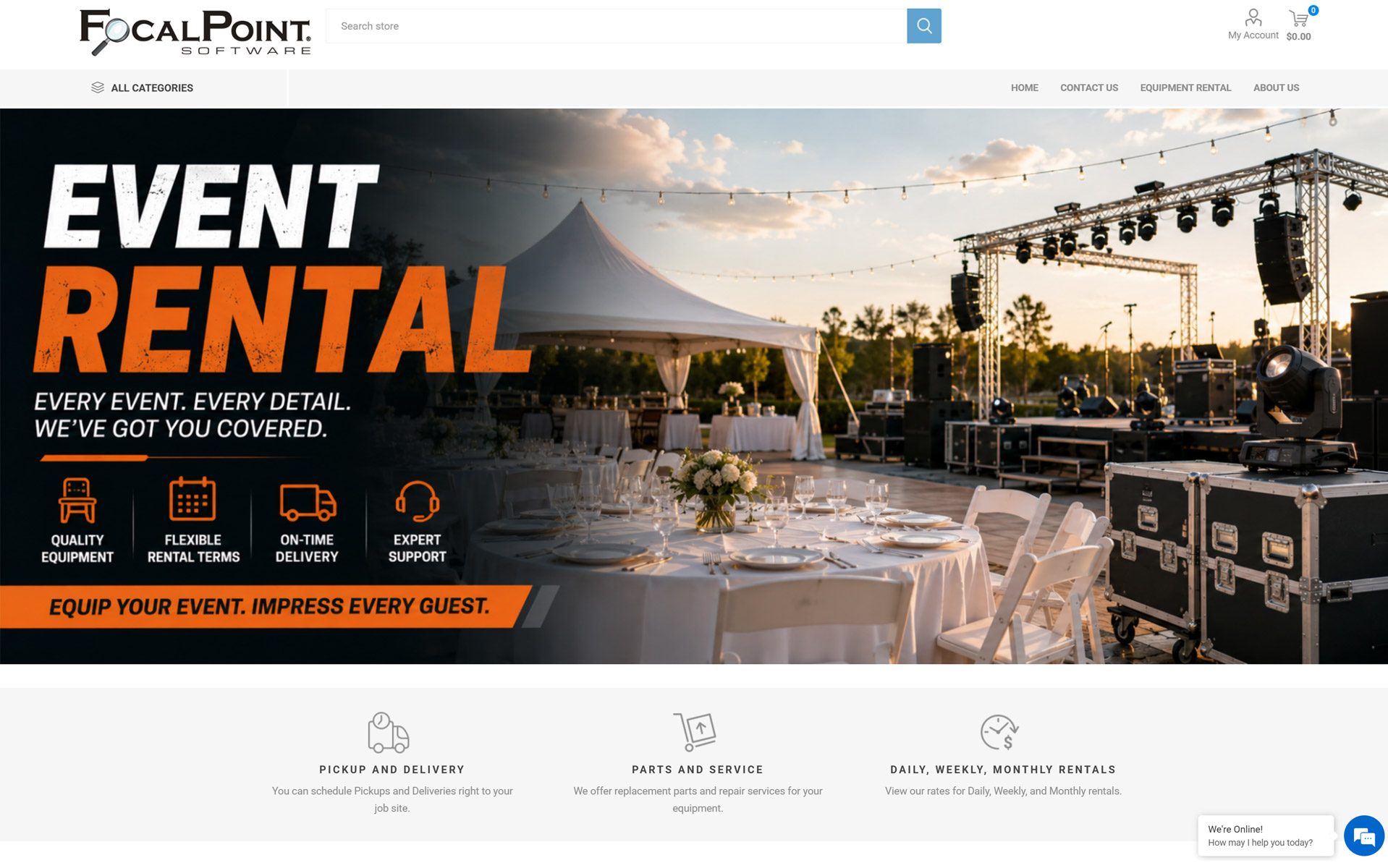 screenshot of FocalPoint Software