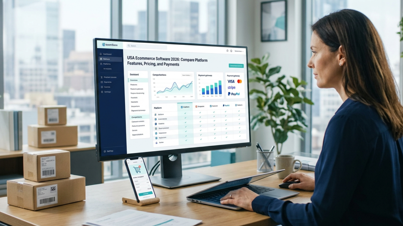 Top Ecommerce Software in the USA for 2026: Compare Pricing, Features, Payments and Best Use Cases
