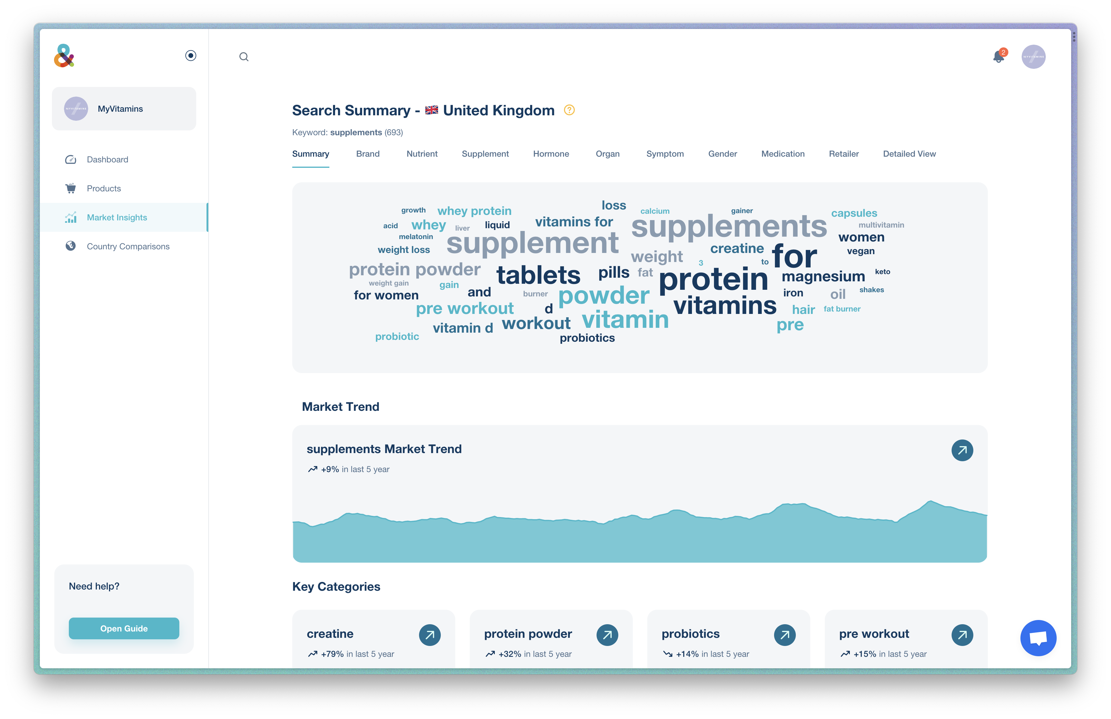 screenshot of &facts