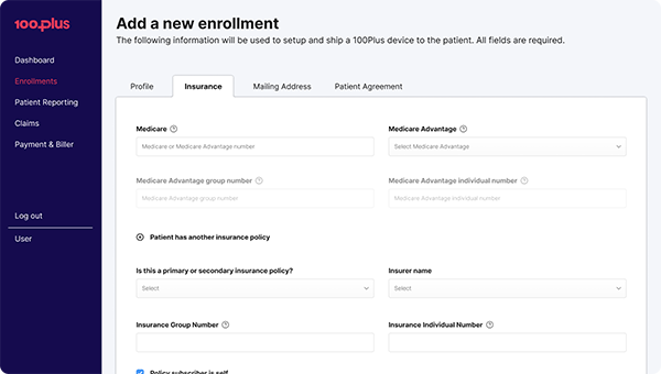 screenshot of 100Plus