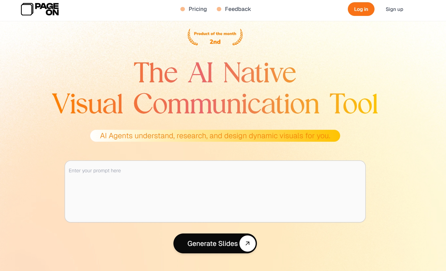 screenshot of PageOn.AI