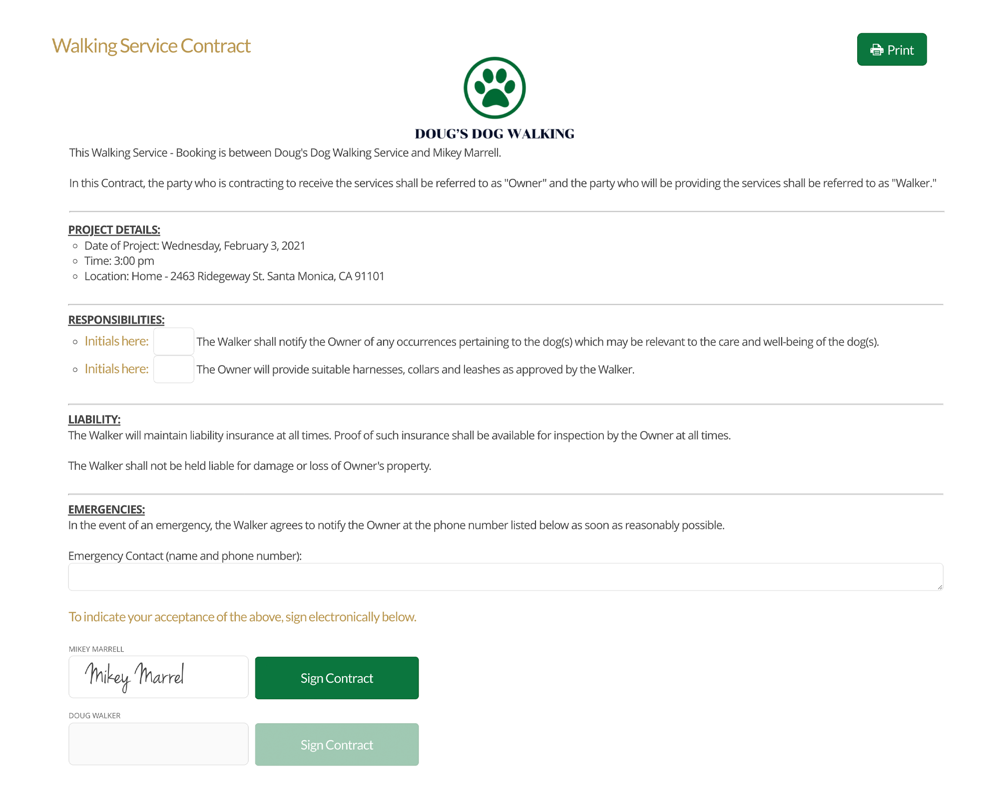 screenshot of 17hats