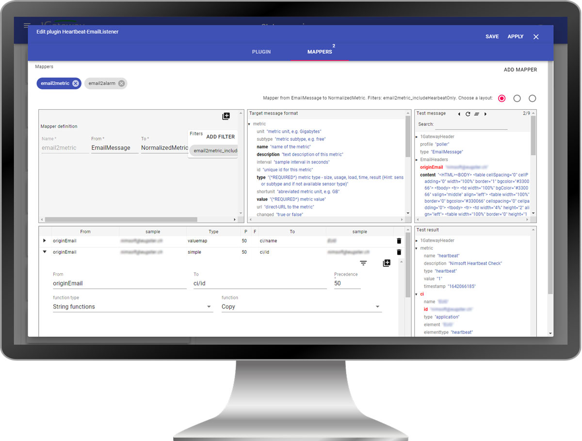 screenshot of 1Gateway