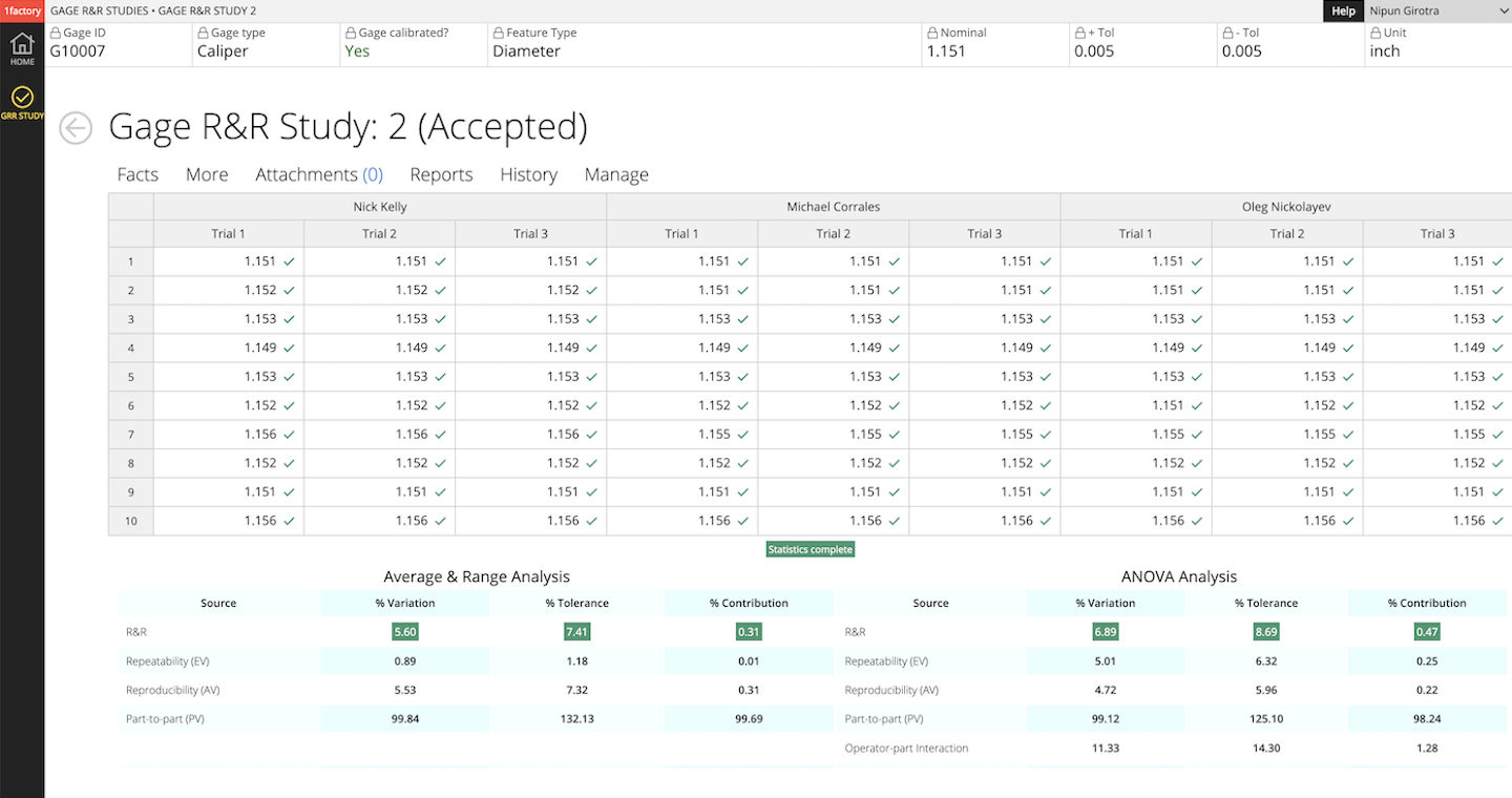 screenshot of 1factory