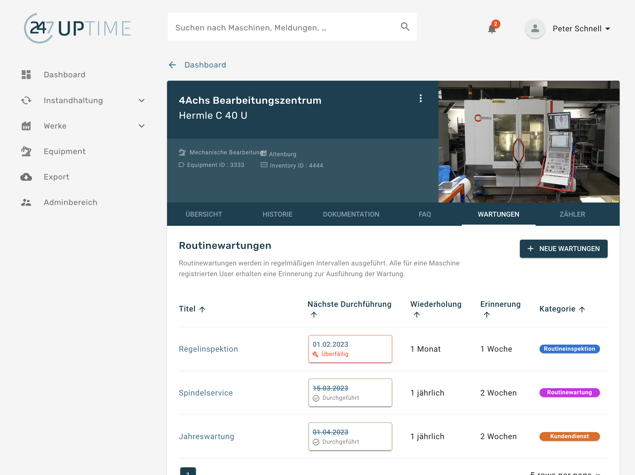 screenshot of 247Uptime