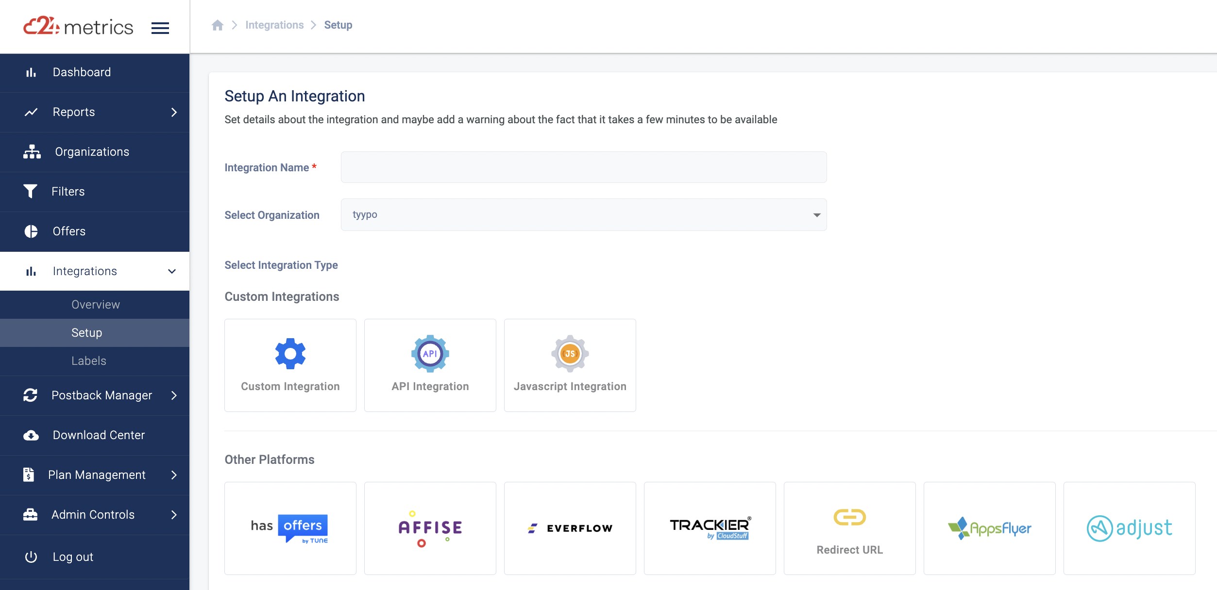 screenshot of 24metrics