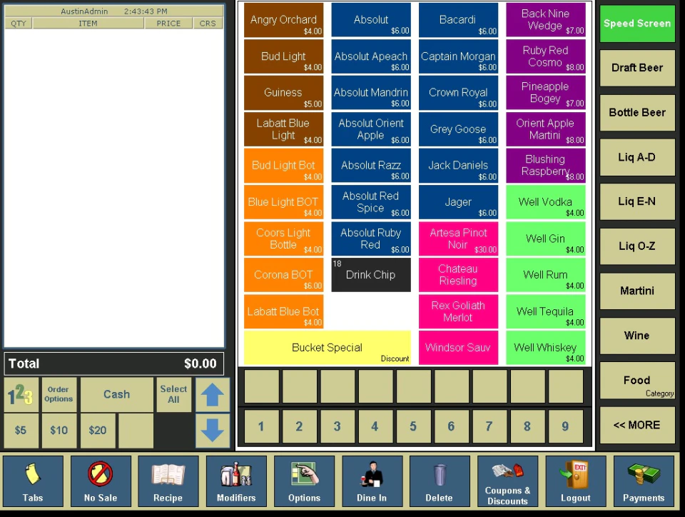 screenshot of 2TouchPOS