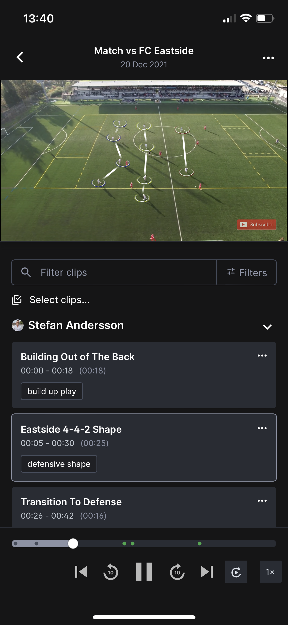 screenshot of 360Player