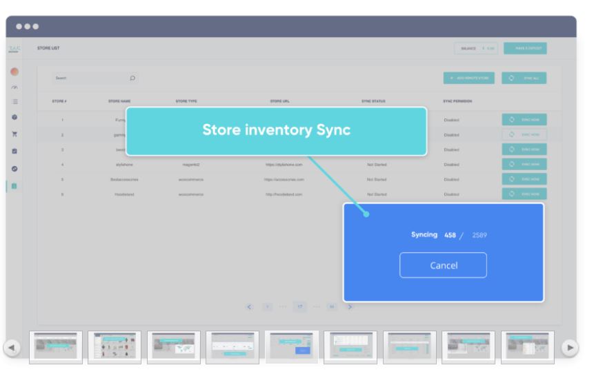 screenshot of 365DROPSHIP