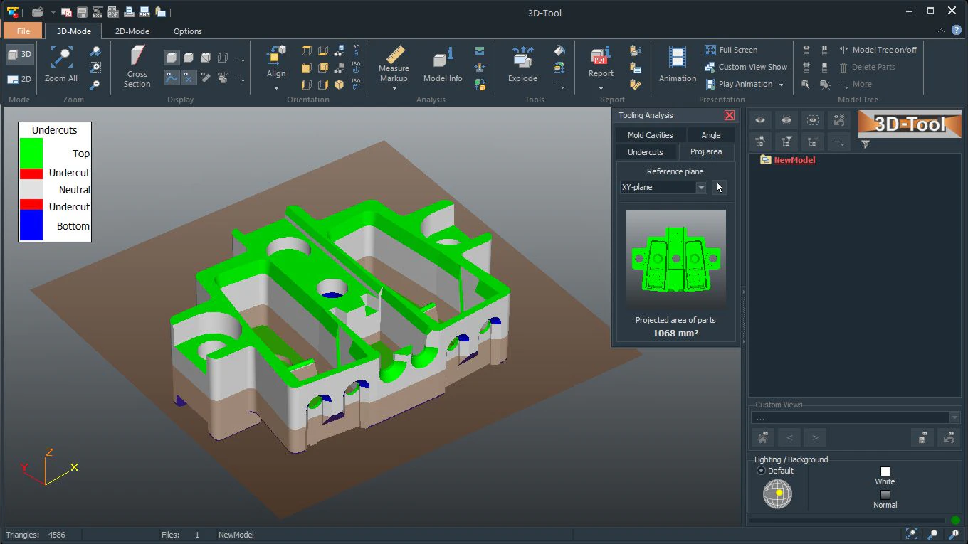 screenshot of 3D-Tool