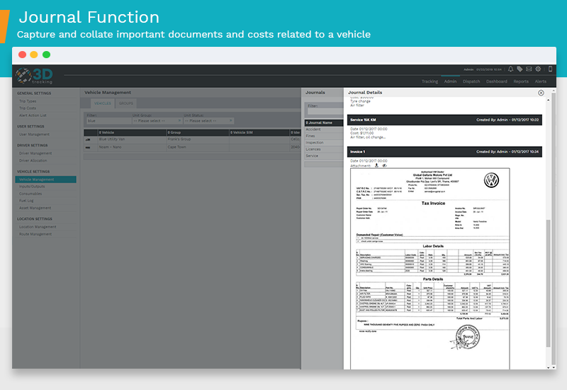 screenshot of 3DTracking