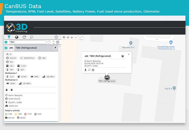 screenshot of 3DTracking