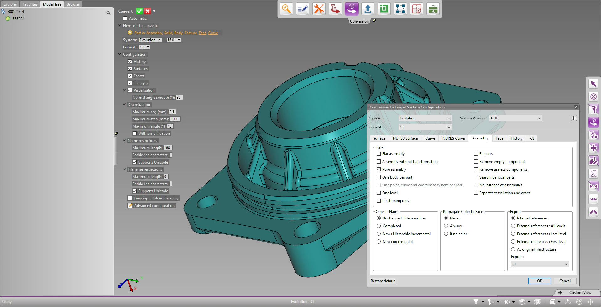 screenshot of 3D_Evolution