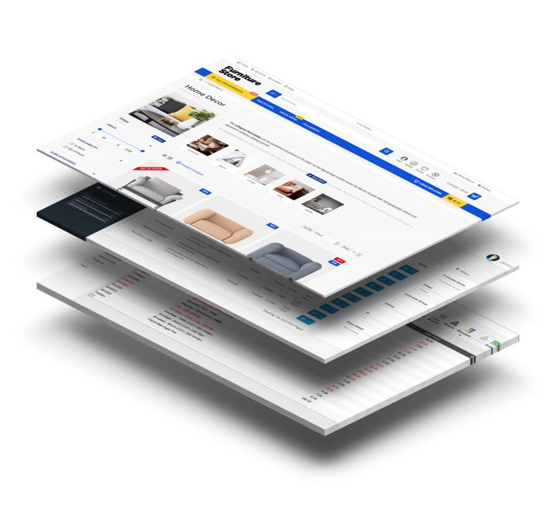 screenshot of 50ecom