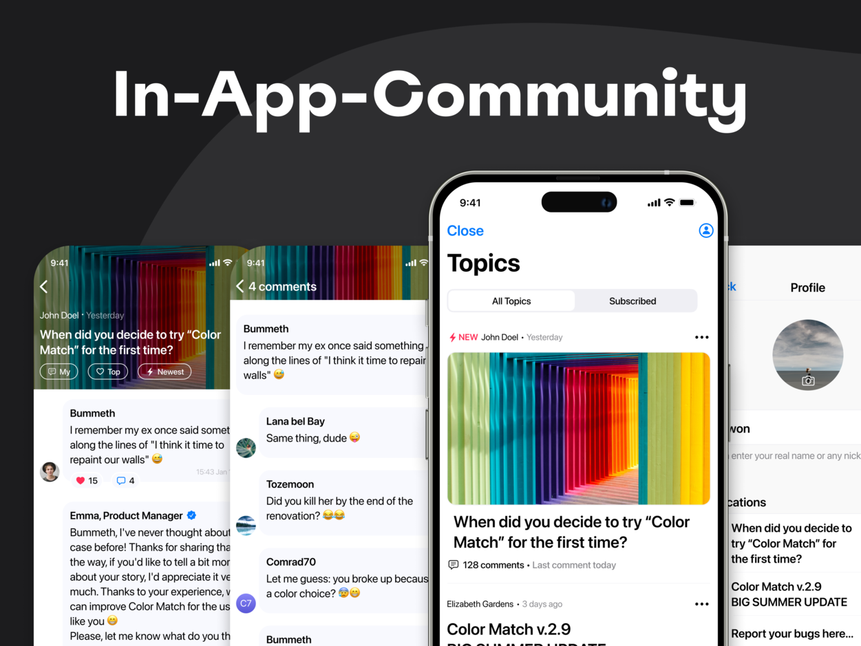 screenshot of A-mates