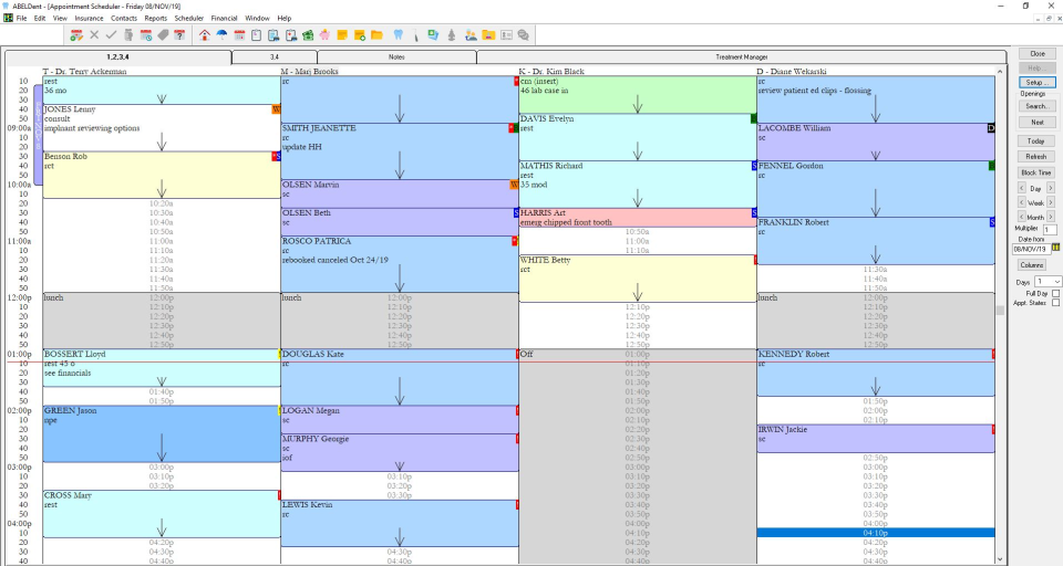 screenshot of ABELDent