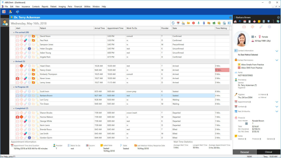 screenshot of ABELDent