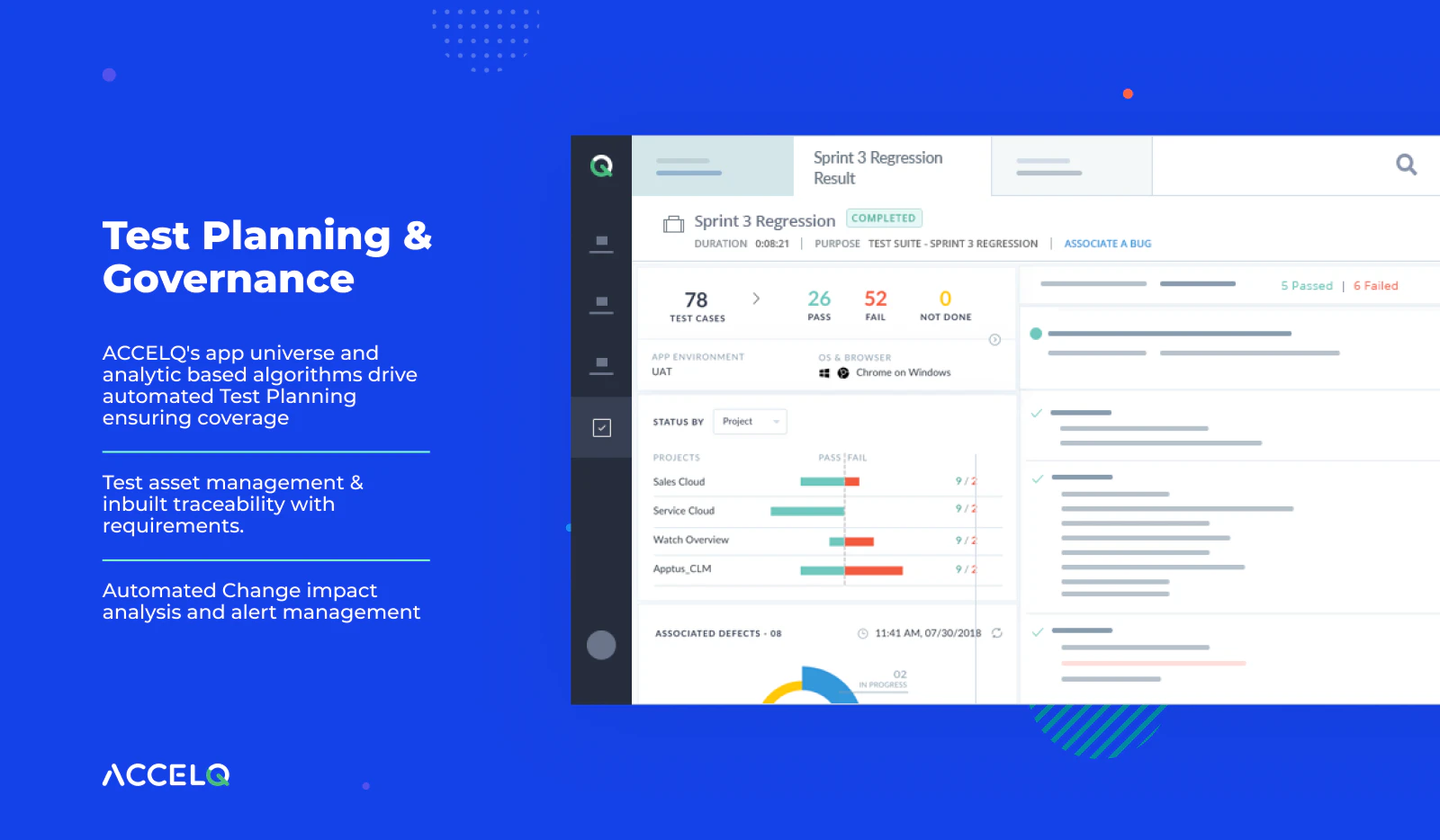 screenshot of ACCELQ