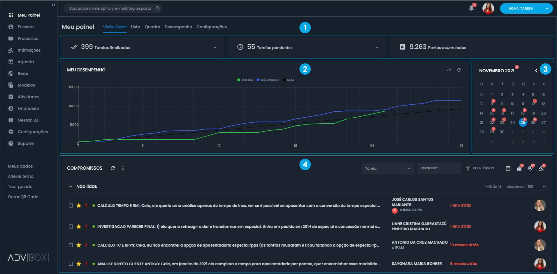 screenshot of ADVBOX