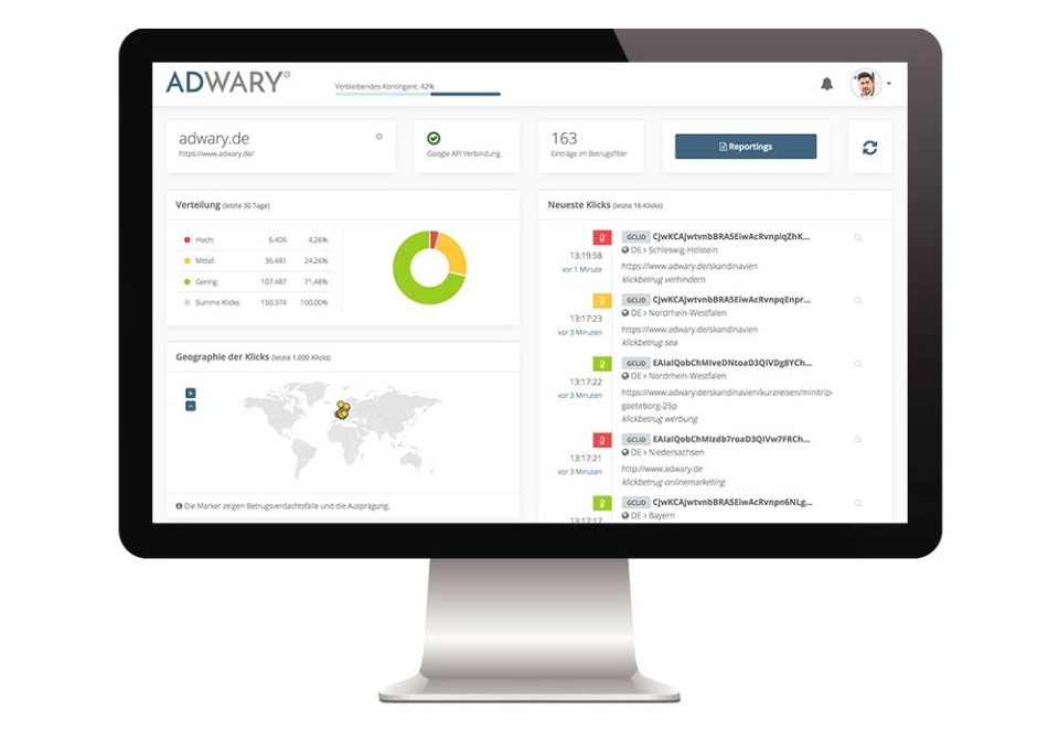 screenshot of ADWARY