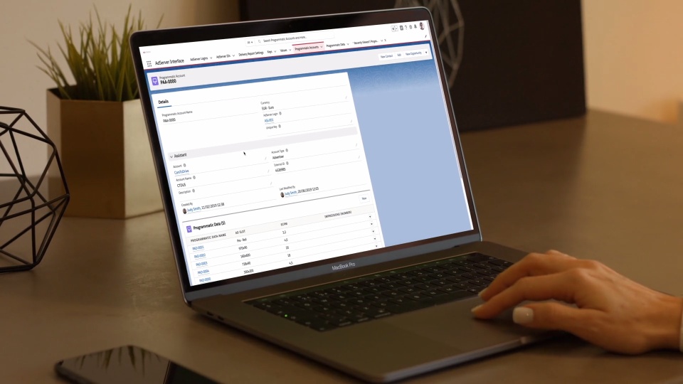 screenshot of ADvendio