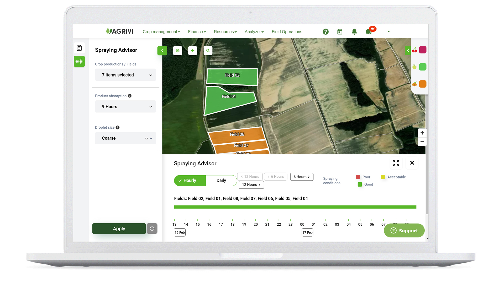 screenshot of AGRIVI
