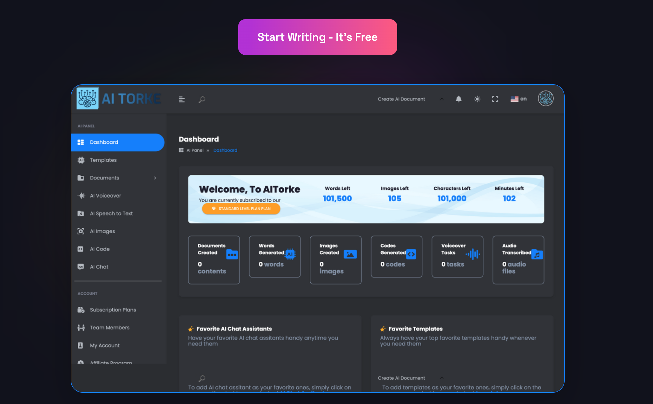 screenshot of AITorke