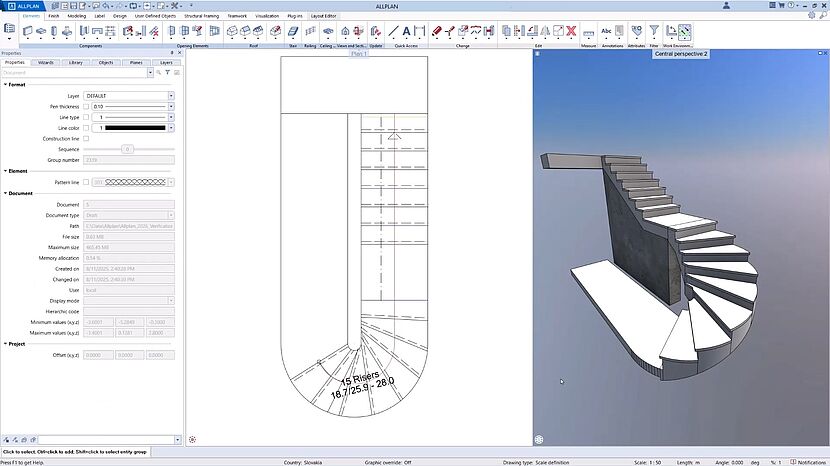 screenshot of ALLPLAN
